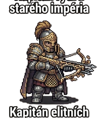Kapitán elitních střelců starého impéria